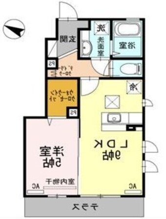 エルサ浜田山の物件間取画像